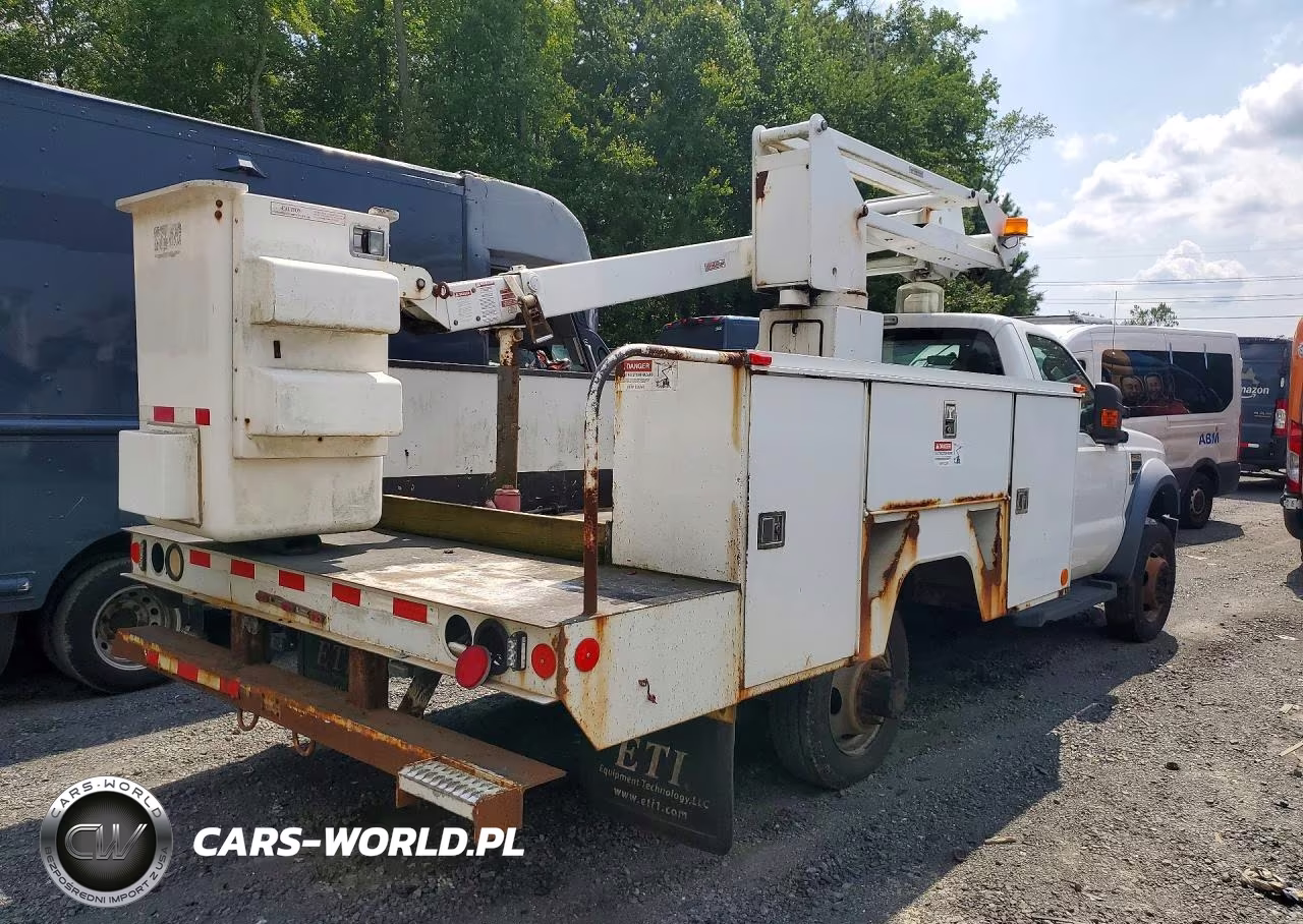 2009 Ford F450 Super Duty Bucket Truck VIN:1FDAF47Y89EB22526 - 3