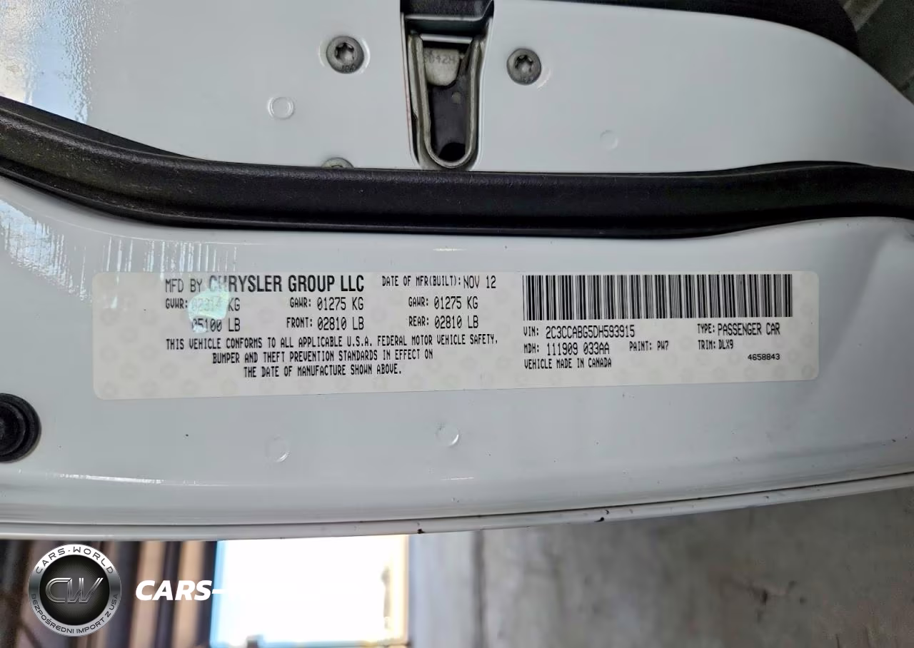 2013 Chrysler 300 S VIN:2C3CCABG5DH593915 - 12
