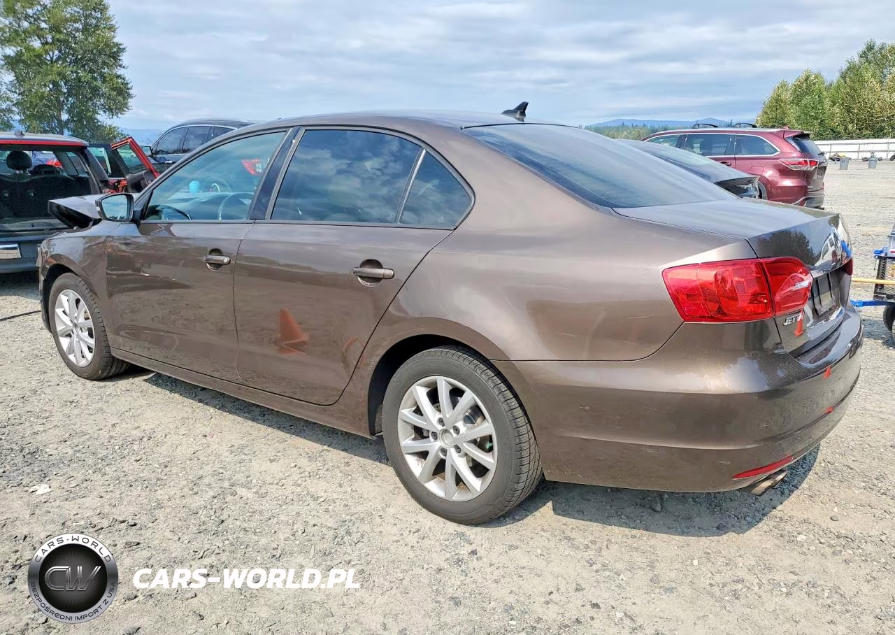 2012 Volkswagen Jetta Se VIN:3VWDP7AJ4CM418346 - 2