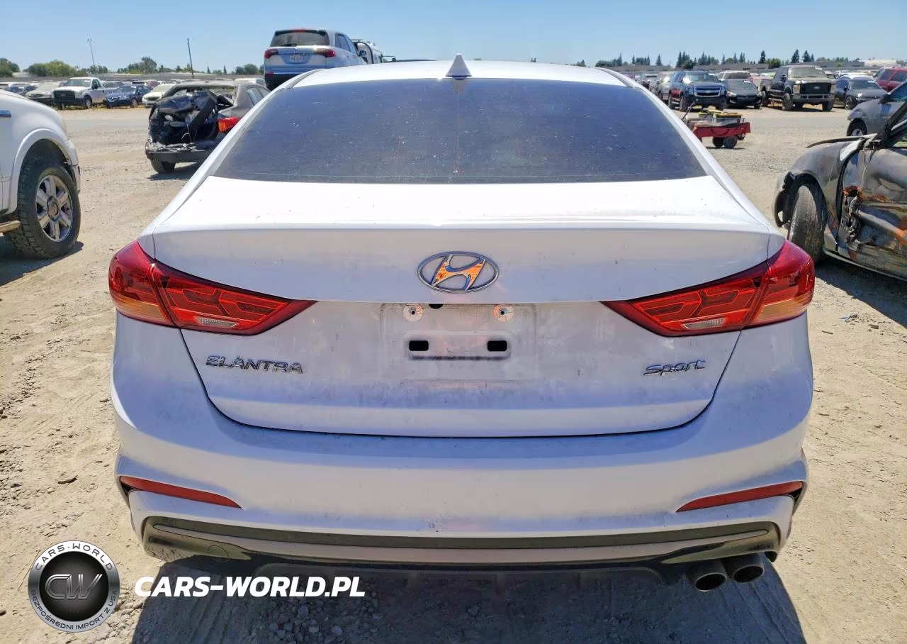 2018 Hyundai Elantra Sport VIN:KMHD04LB9JU599346 - 6