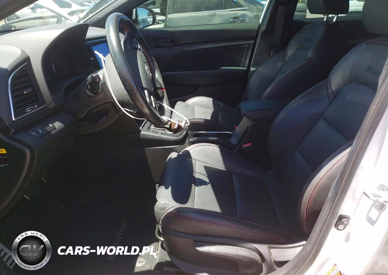 2018 Hyundai Elantra Sport VIN:KMHD04LB9JU599346 - 7