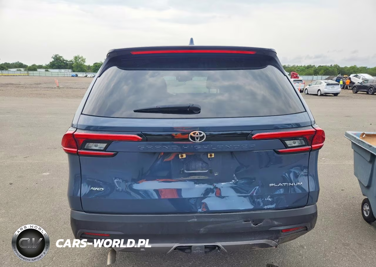 2024 Toyota Grand Highlander Platinum VIN:5TDAAAB51RS000700 - 6