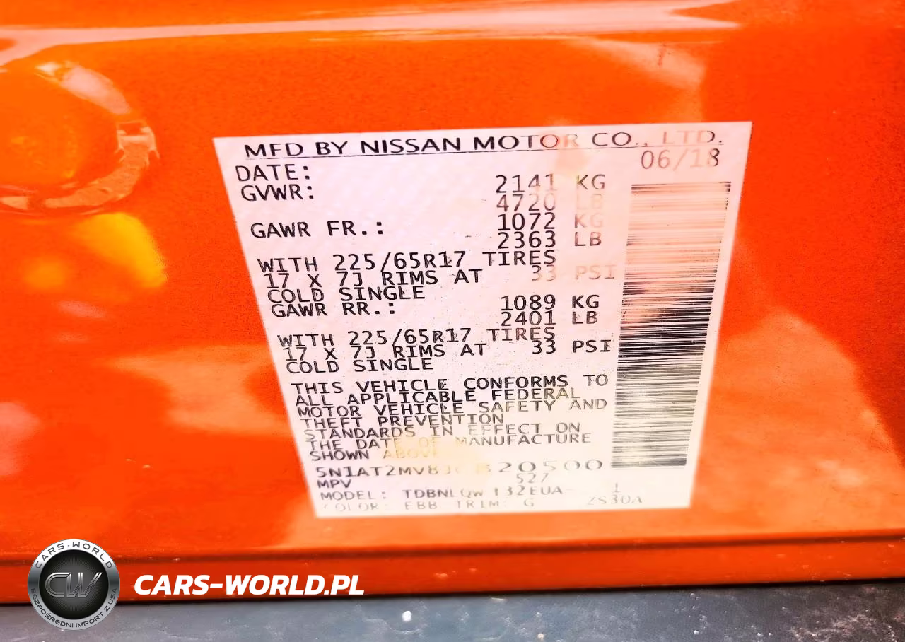 2018 Nissan Rogue Sv VIN:5N1AT2MV8JC820500 - 13