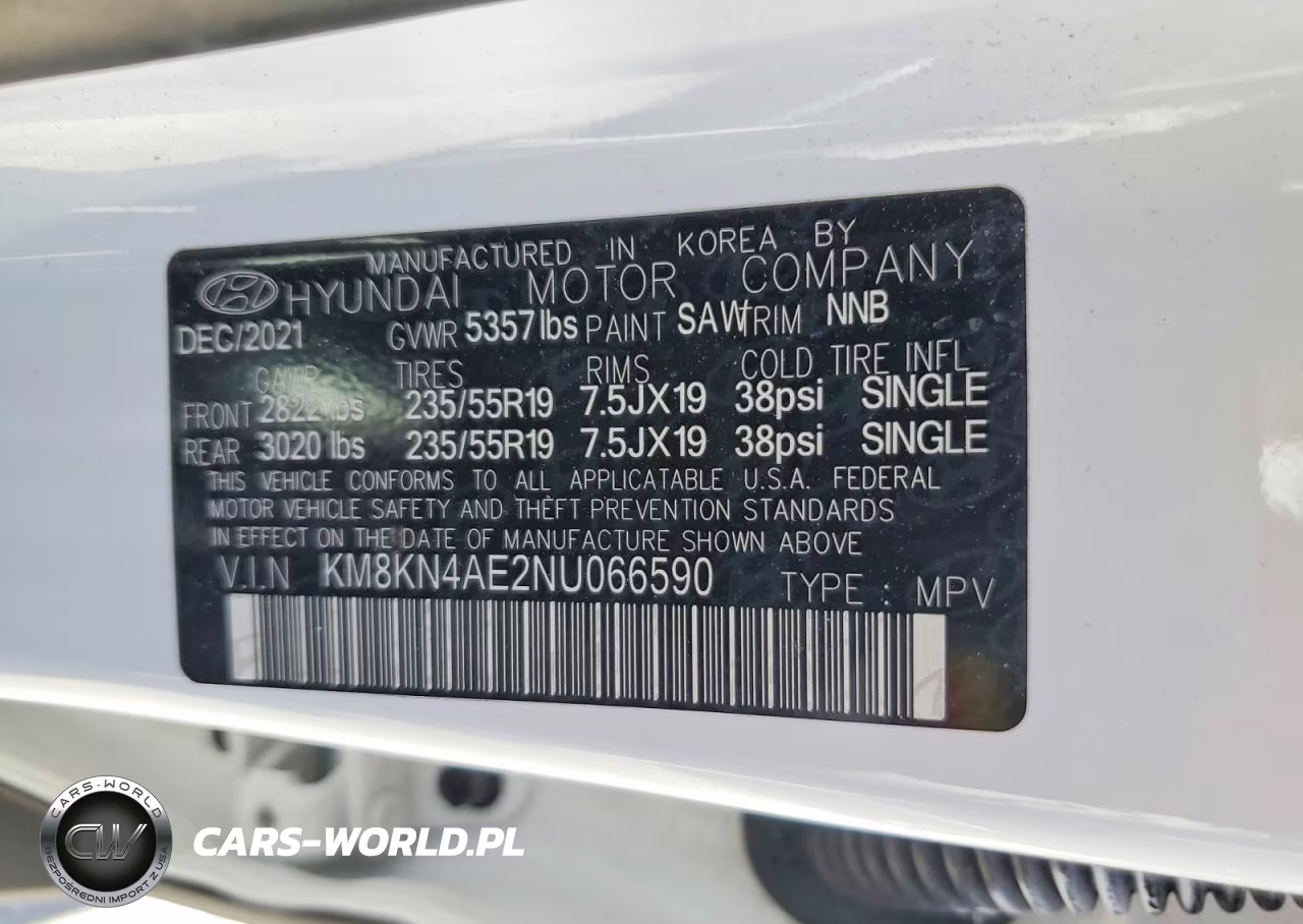 2022 Hyundai Ioniq 5 Sel VIN:KM8KN4AE2NU066590 - 13
