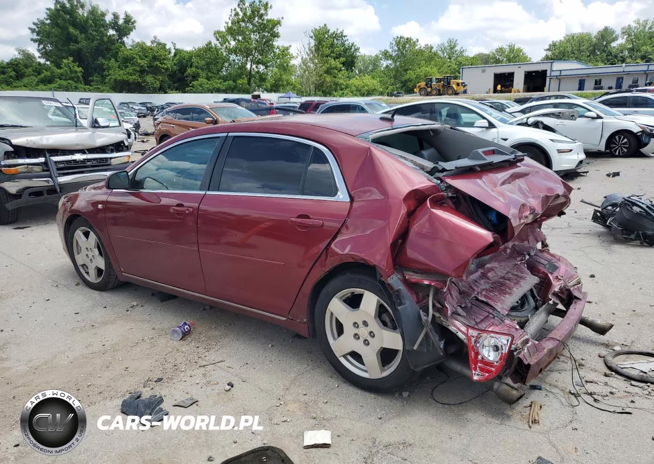 2008 Chevrolet Malibu 2Lt VIN:1G1ZJ57778F186657 - 2