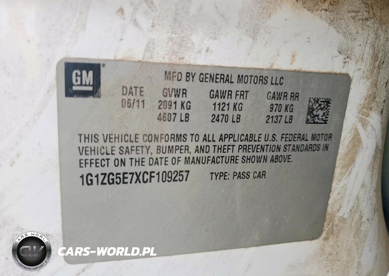 2012 Chevrolet Malibu Ltz VIN:1G1ZG5E7XCF109257 - 12