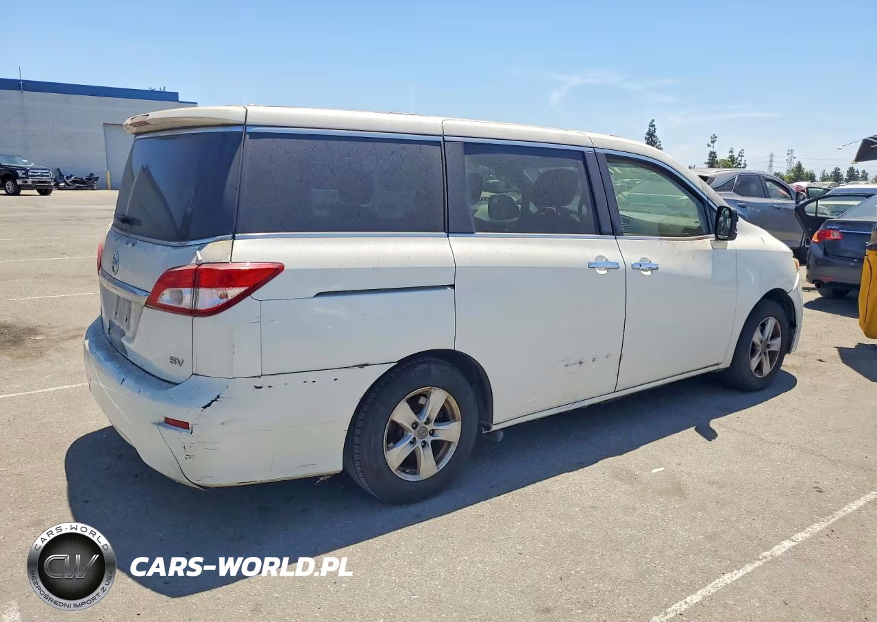 2012 Nissan Quest 3.5 S VIN:JN8AE2KP1C9049174 - 3
