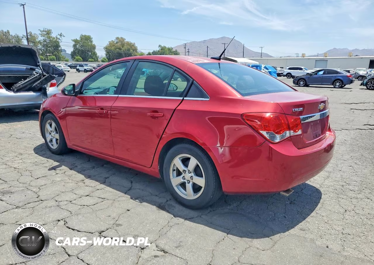 2012 Chevrolet Cruze Lt VIN:1G1PF5SC0C7189707 - 2