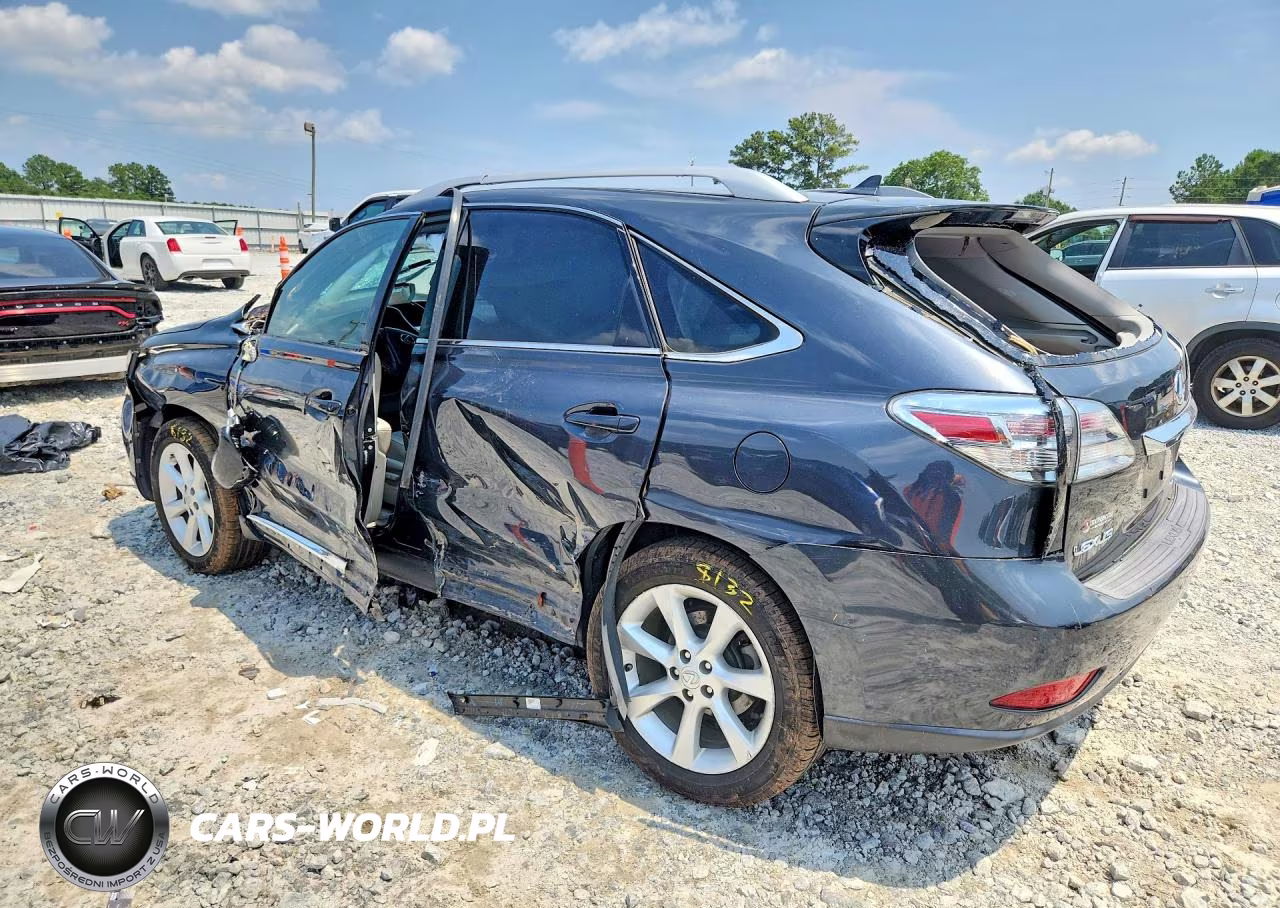 2010 Lexus Rx 350 VIN:2T2ZK1BA5AC013083 - 2