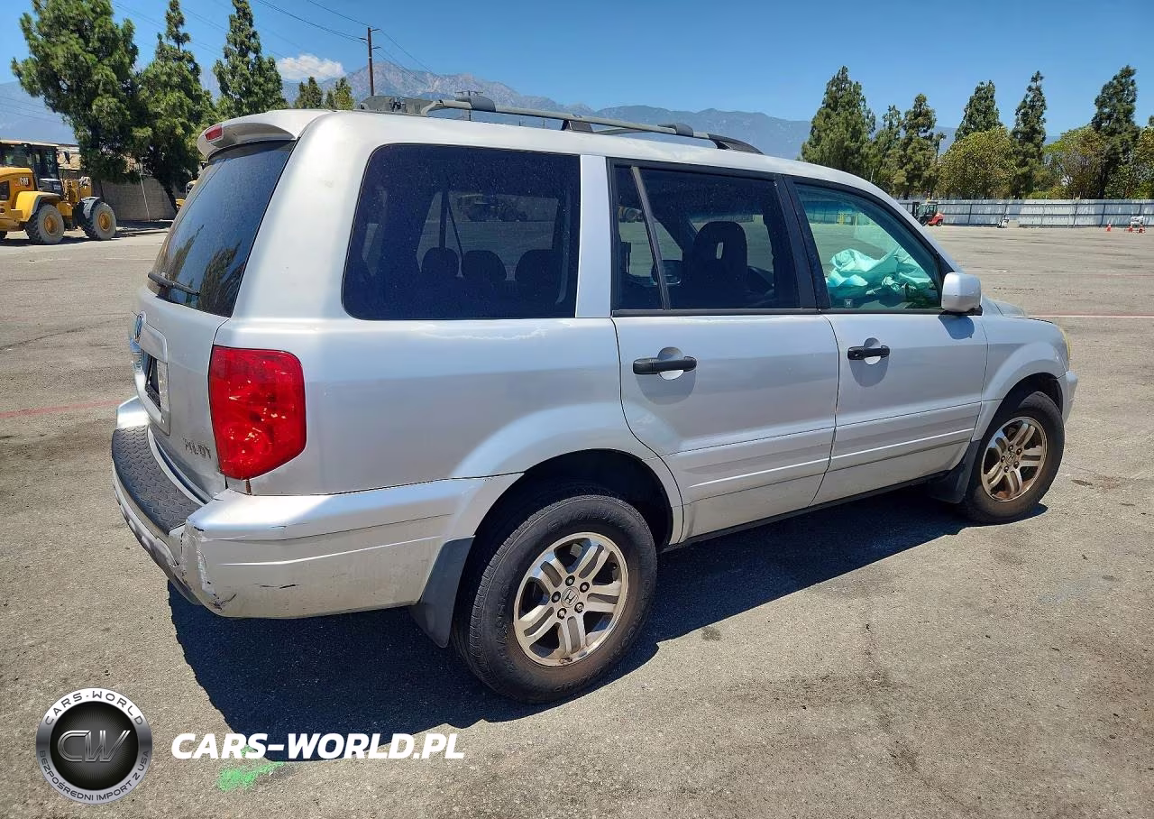 2003 Honda Pilot Exl VIN:2HKYF18633H532544 - 3