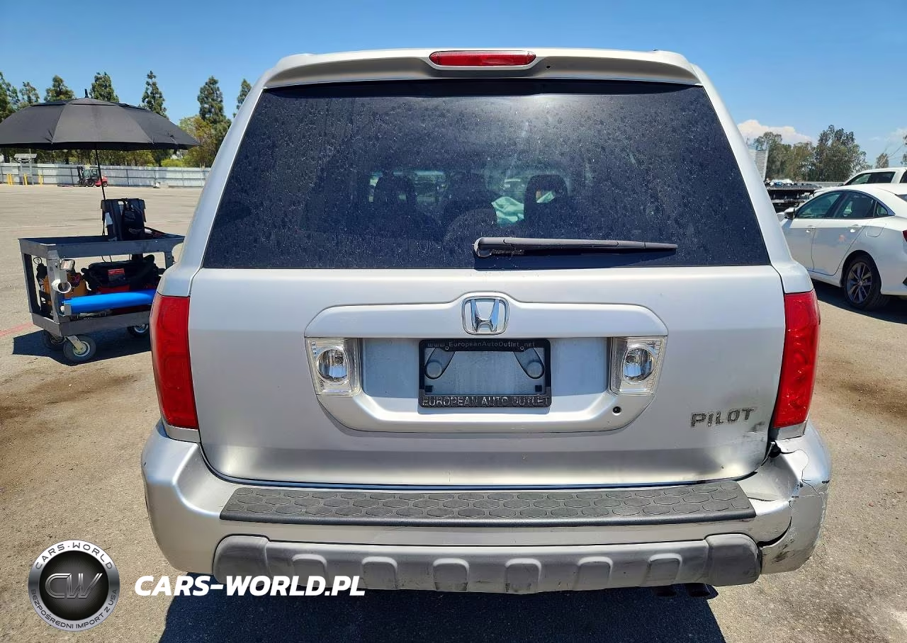 2003 Honda Pilot Exl VIN:2HKYF18633H532544 - 6