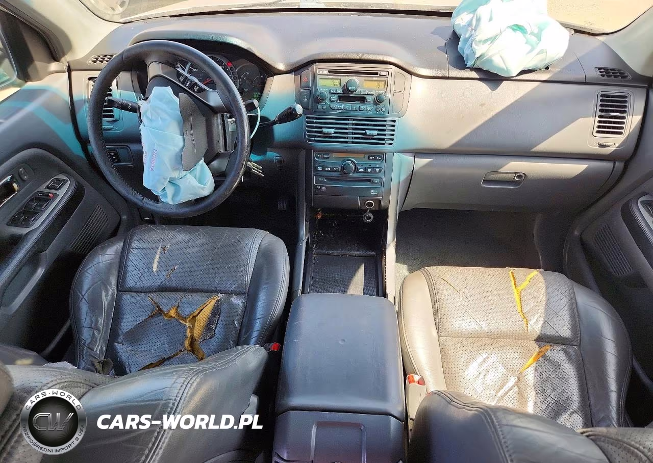 2003 Honda Pilot Exl VIN:2HKYF18633H532544 - 8