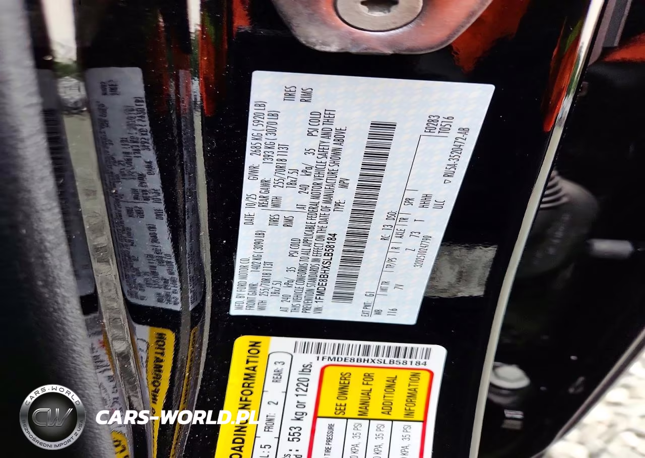 2025 Ford Bronco Outer Banks VIN:1FMDE8BHXSLB58184 - 13