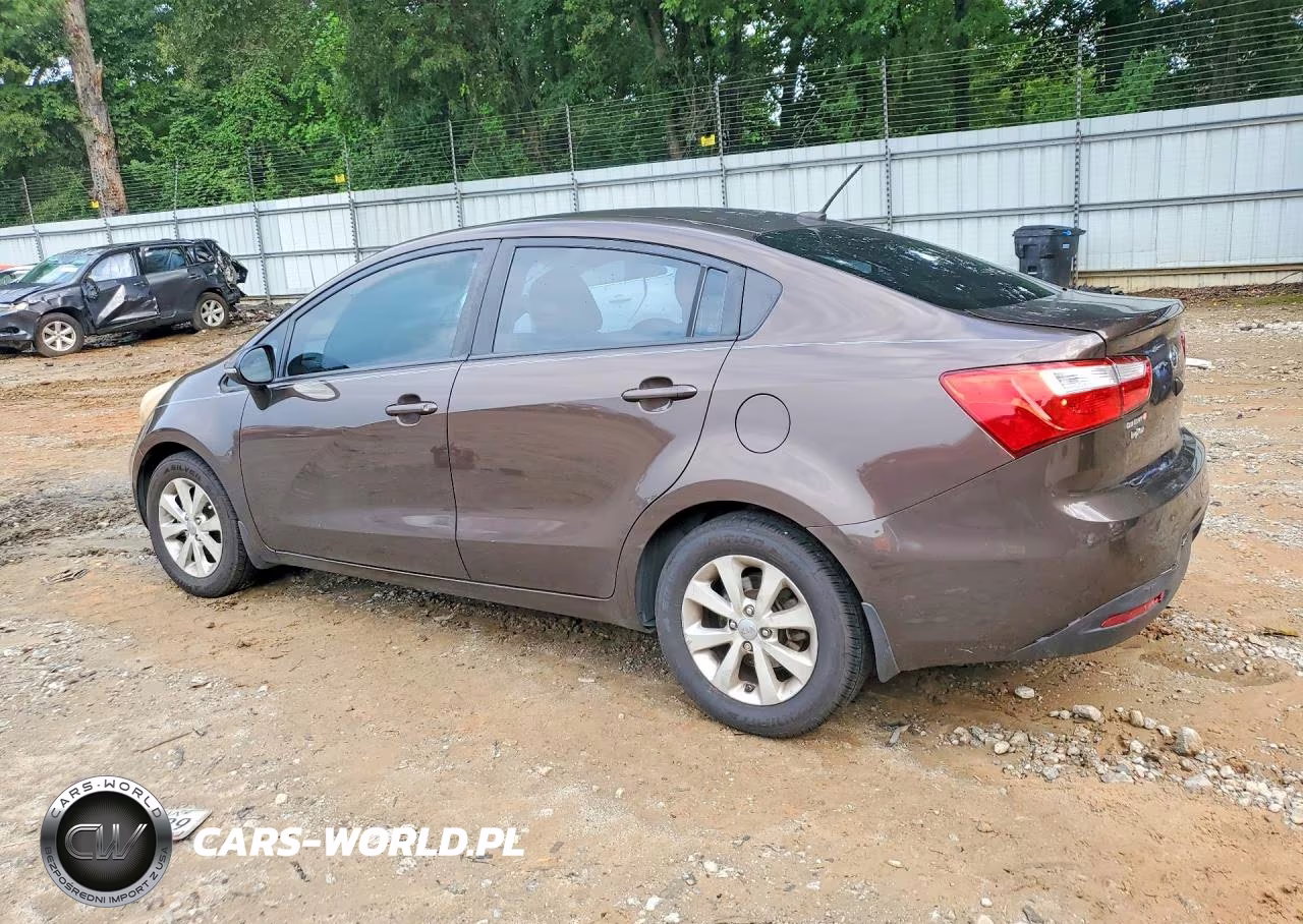 2012 Kia Rio Ex VIN:KNADN4A32C6093122 - 2