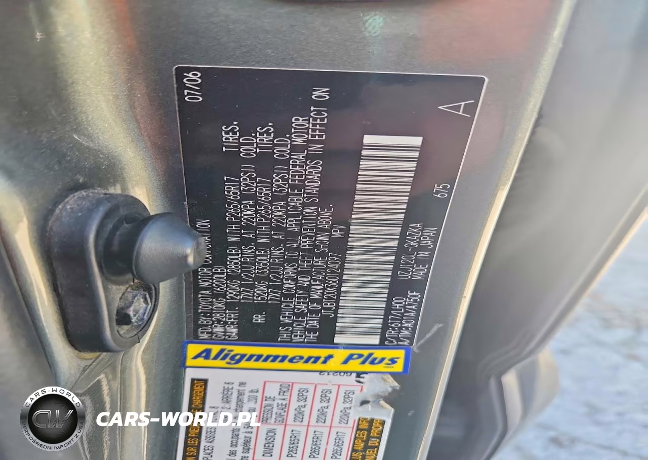 2006 Lexus Gx 470 VIN:JTJBT20X360124097 - 13
