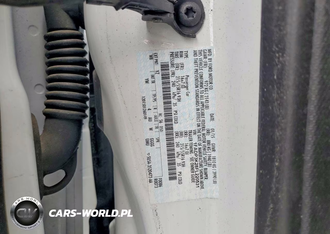 2015 Ford Focus Se VIN:1FADP3K28FL220531 - 13