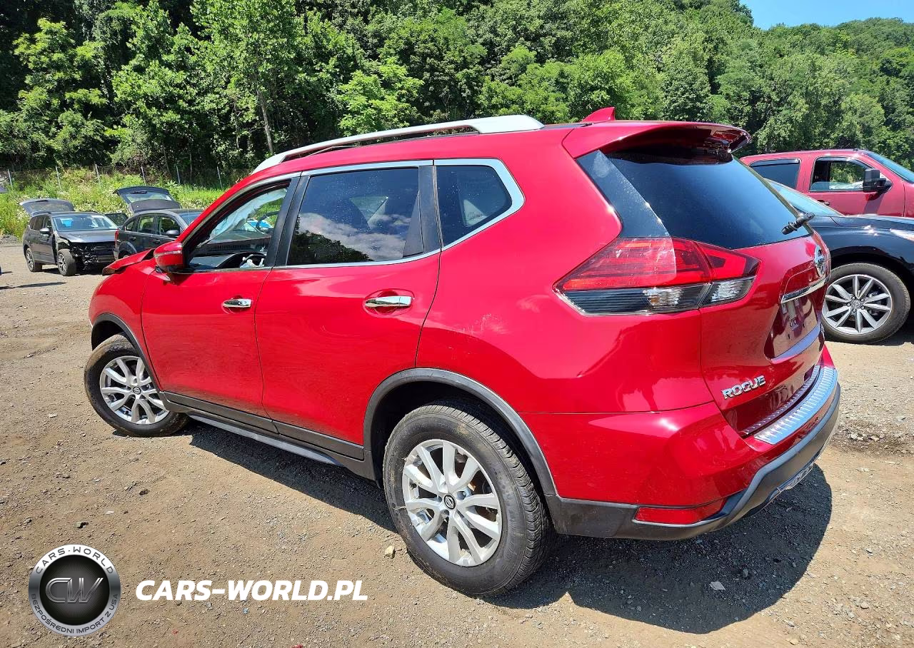 2017 Nissan Rogue Sv VIN:JN8AT2MV3HW270320 - 2