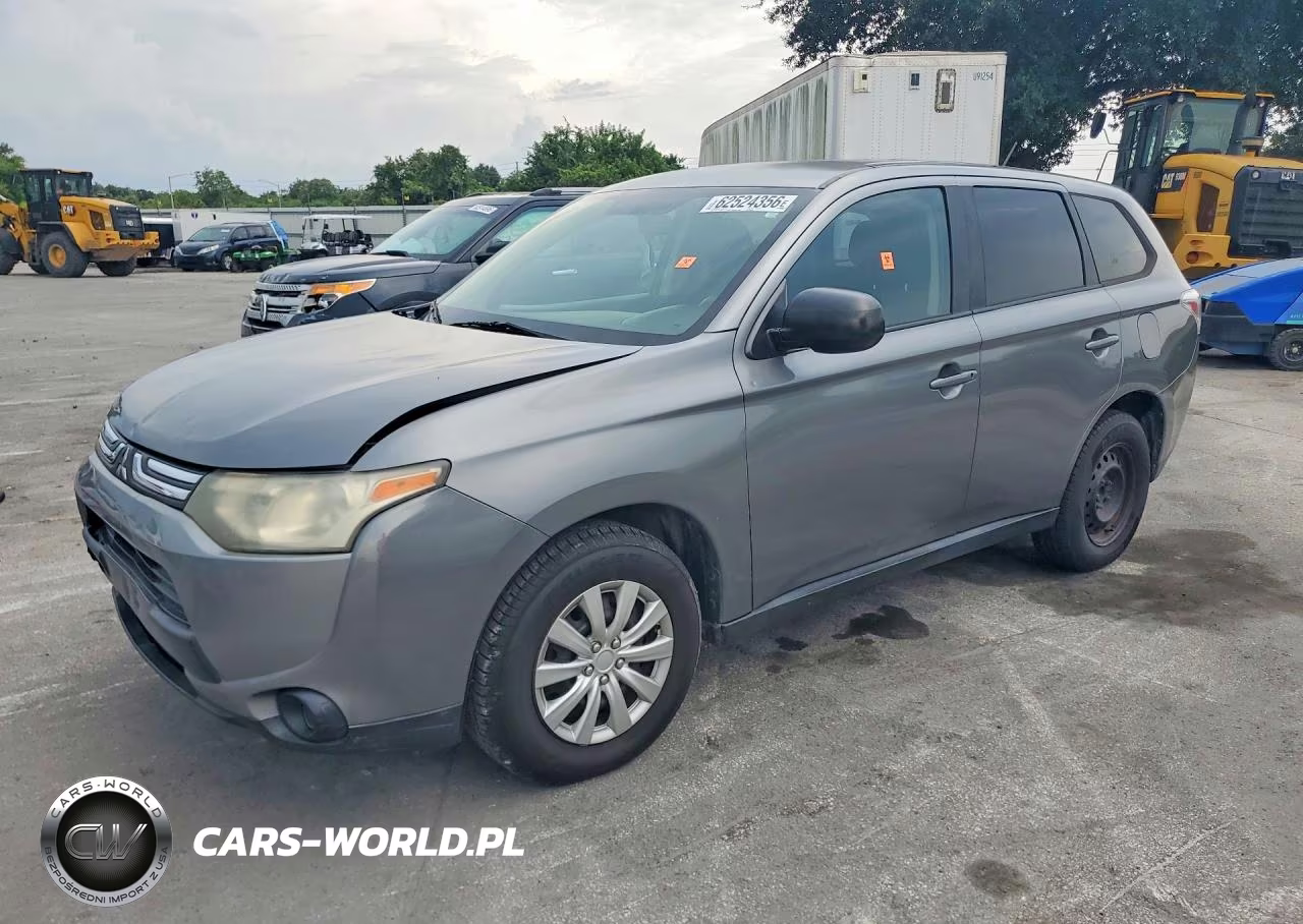 2014 Mitsubishi Outlander Es VIN:JA4AD2A32EZ016128 - 1