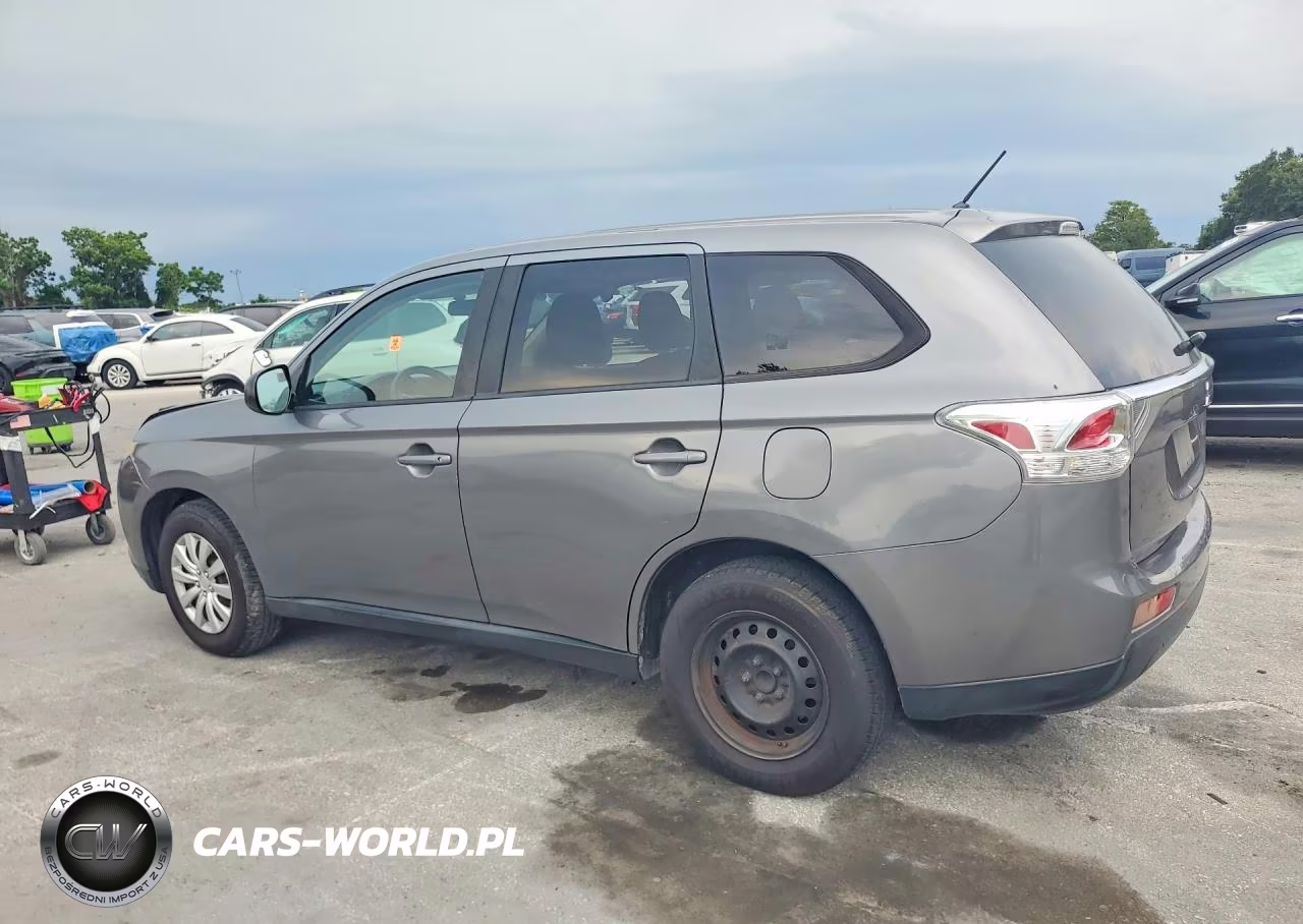 2014 Mitsubishi Outlander Es VIN:JA4AD2A32EZ016128 - 2