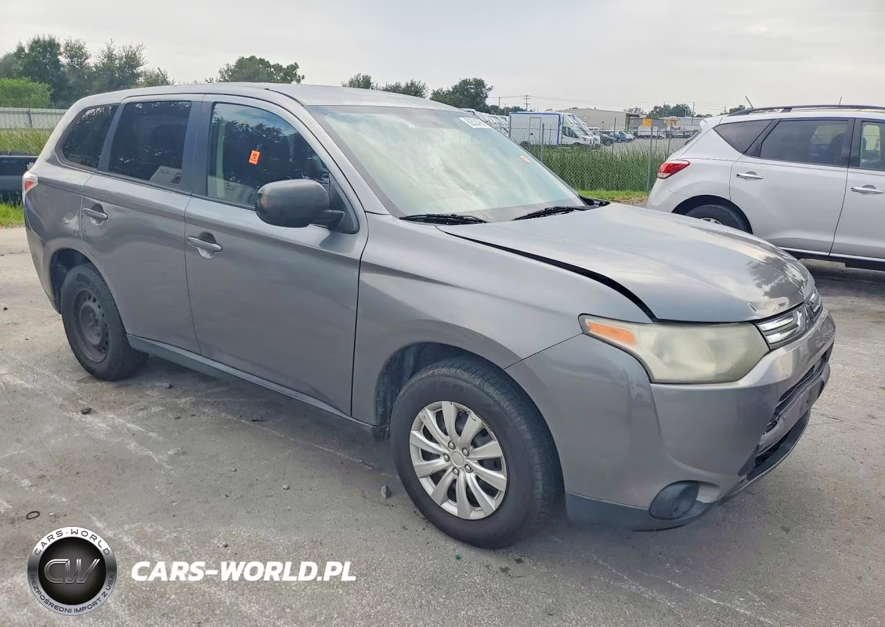2014 Mitsubishi Outlander Es VIN:JA4AD2A32EZ016128 - 4
