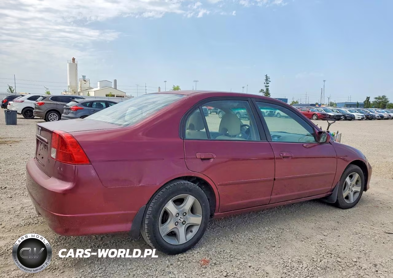2004 Honda Civic Ex VIN:1HGES26854L019481 - 3