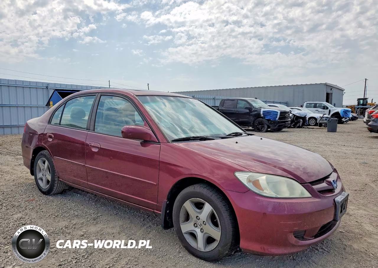 2004 Honda Civic Ex VIN:1HGES26854L019481 - 4