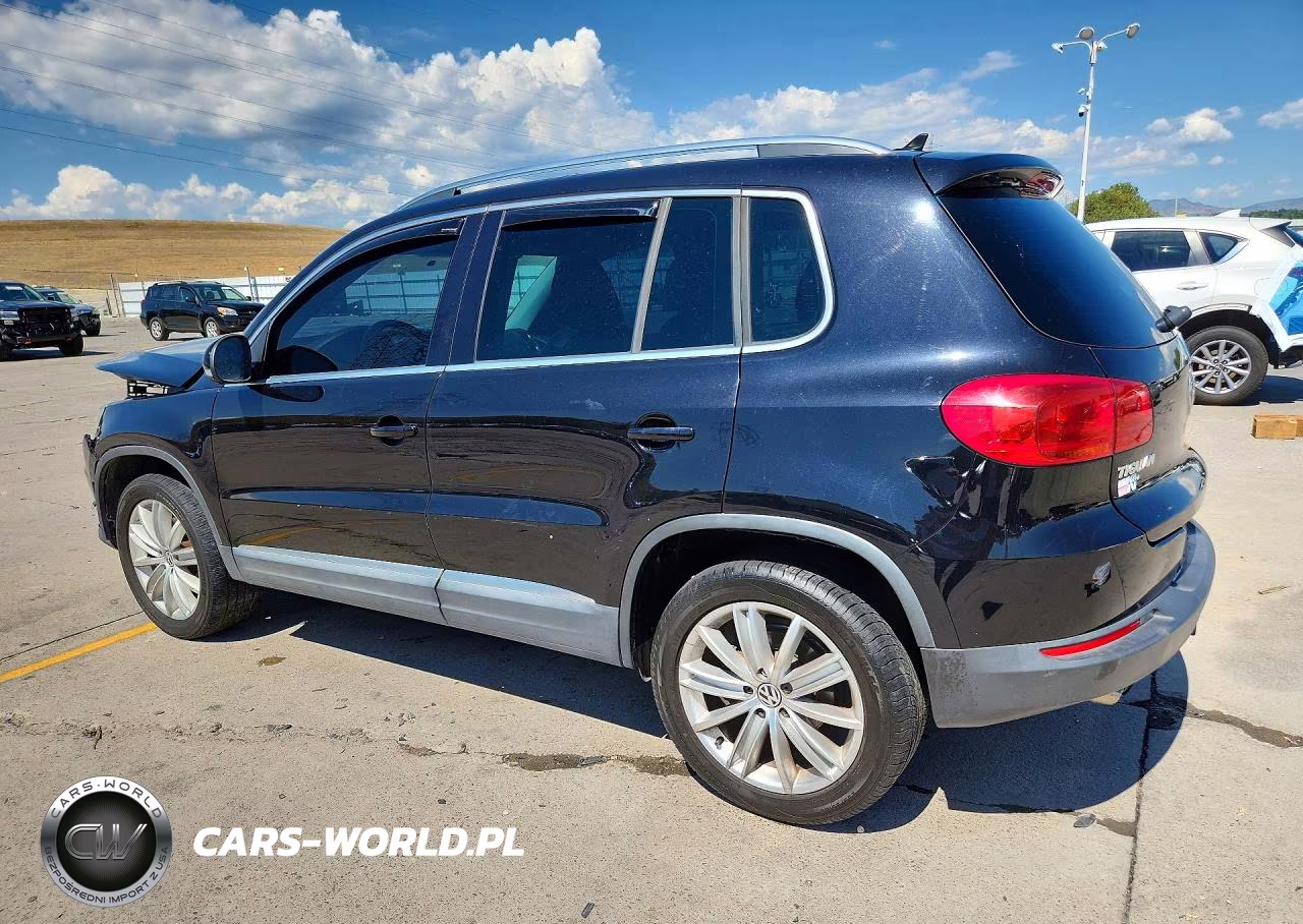 2014 Volkswagen Tiguan S VIN:WVGBV3AX0EW562780 - 2