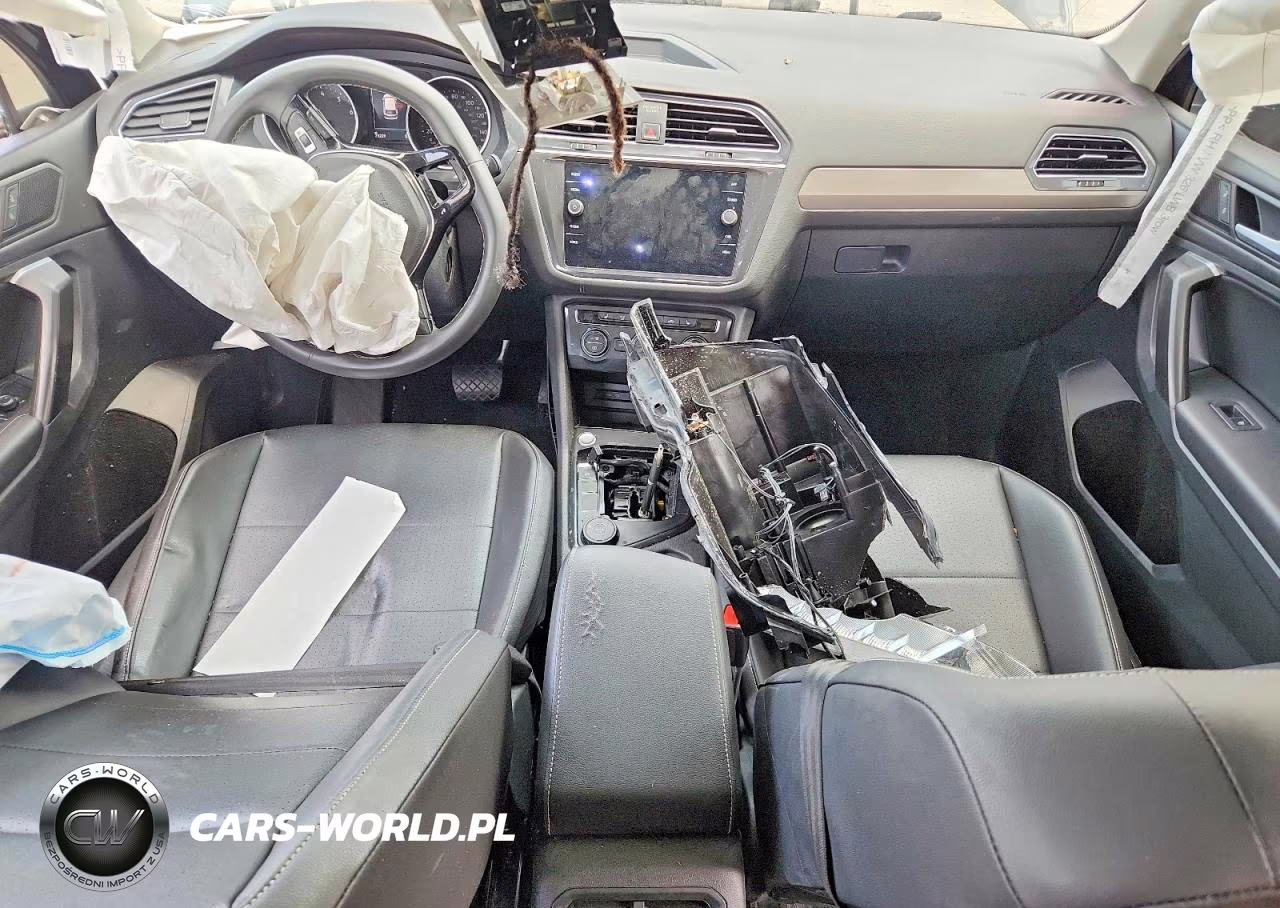 2021 Volkswagen Tiguan Se VIN:3VV2B7AX3MM077537 - 8