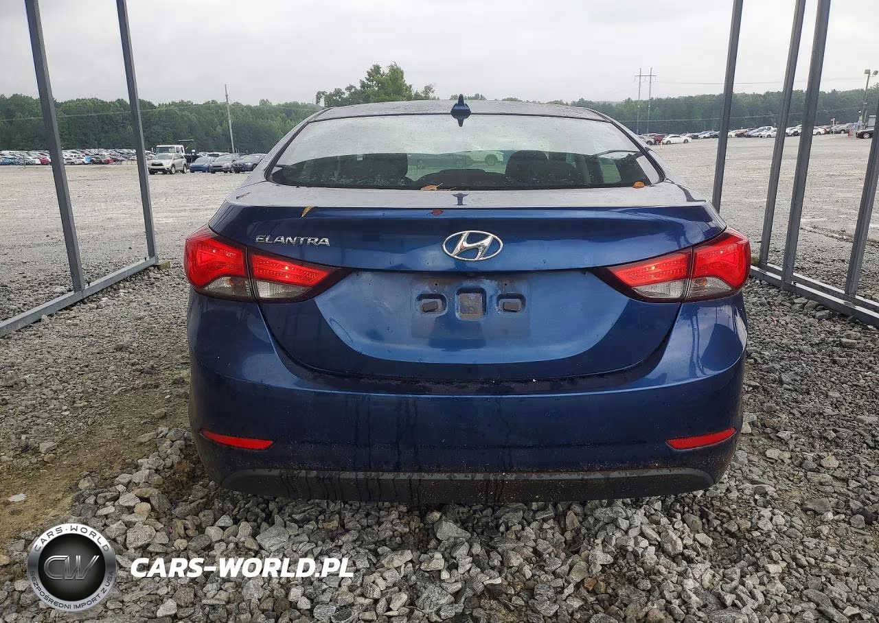 2016 Hyundai Elantra Value Edition VIN:5NPDH4AE8GH729405 - 6