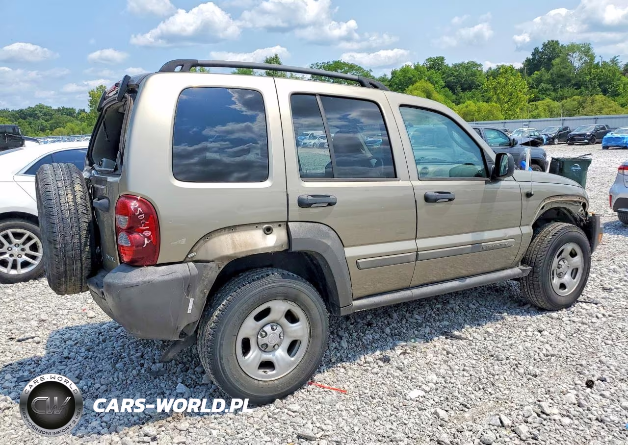 2007 Jeep Liberty Sport VIN:1J4GK48K37W711666 - 3