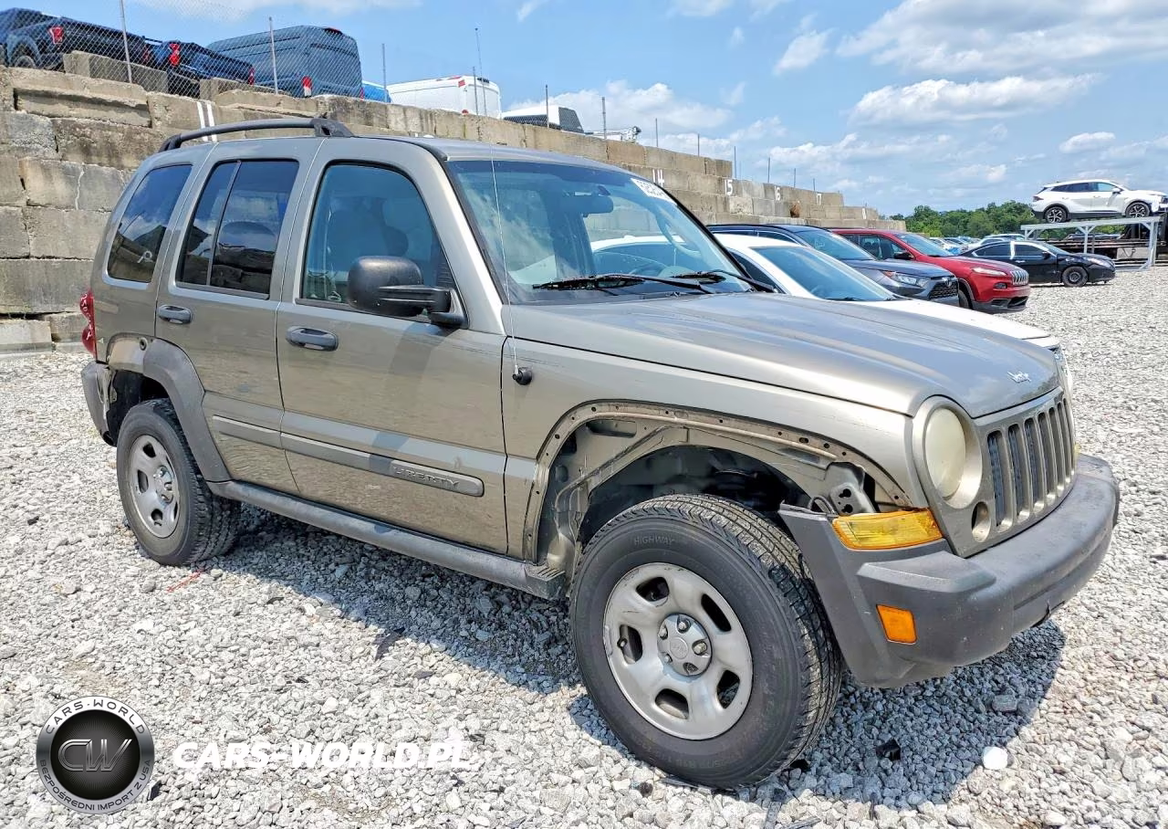 2007 Jeep Liberty Sport VIN:1J4GK48K37W711666 - 4
