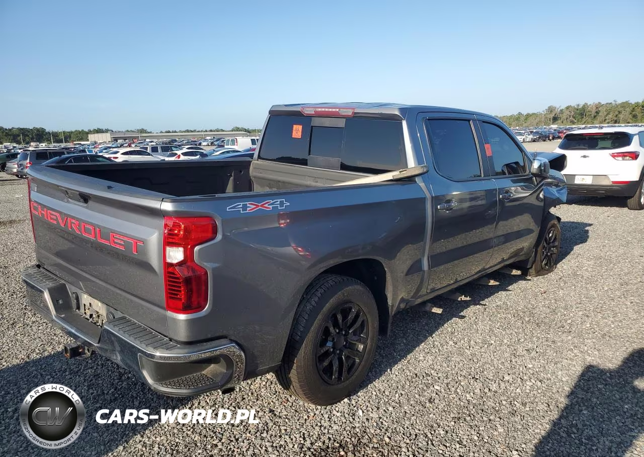2019 Chevrolet Silverado K1500 Lt VIN:3GCUYDED6KG160069 - 3