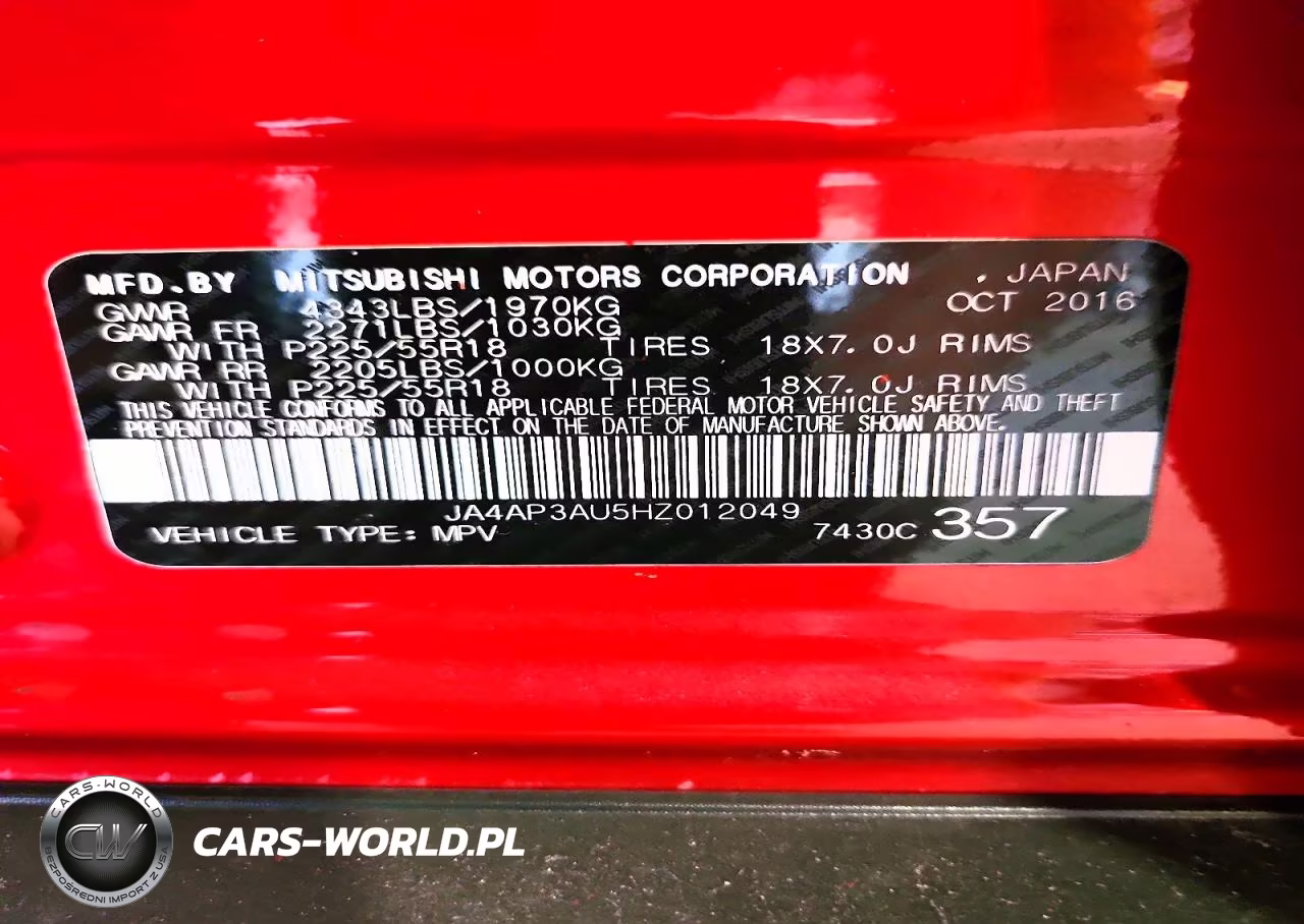 2017 Mitsubishi Outlander Sport Es VIN:JA4AP3AU5HZ012049 - 14
