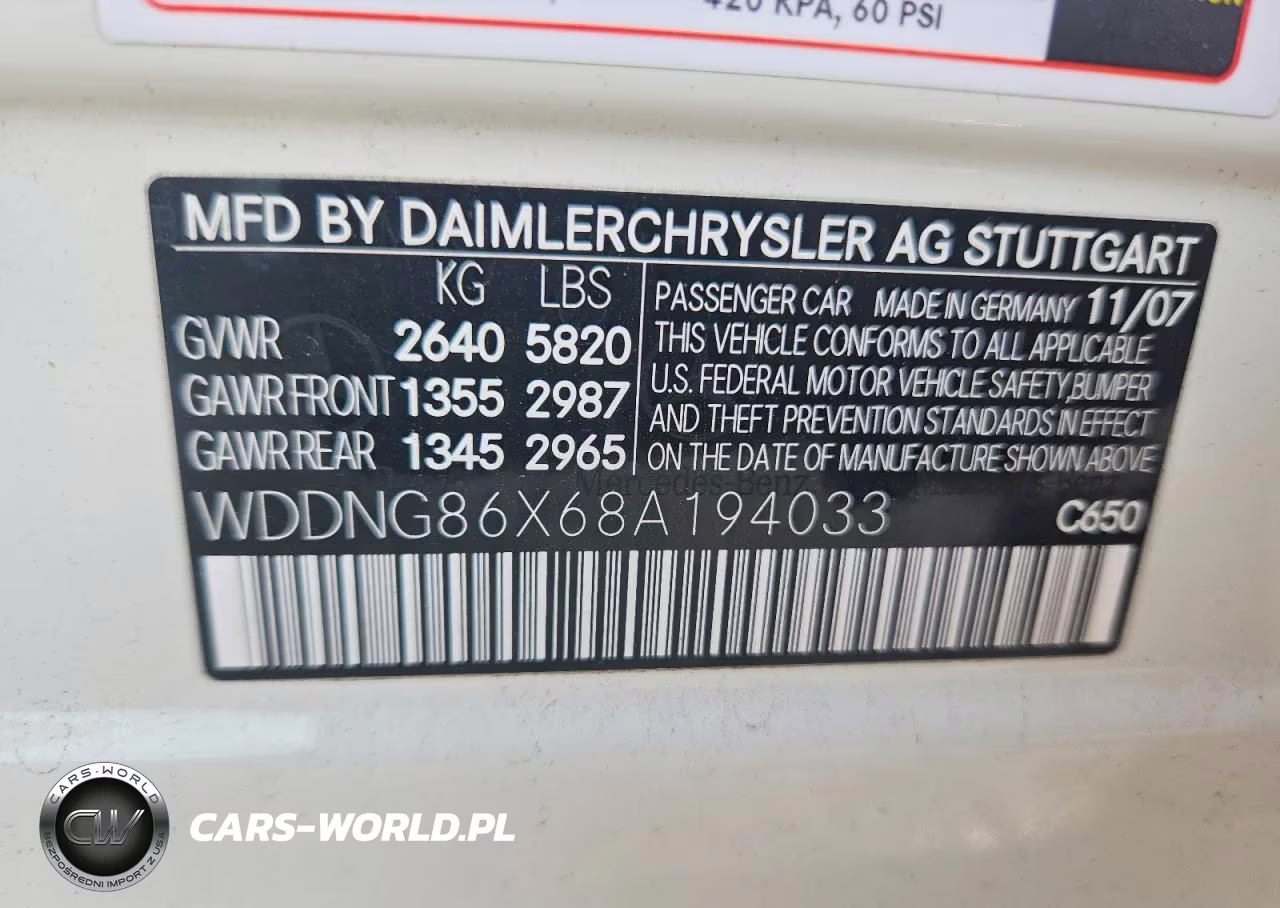 2008 Mercedes-Benz S 550 4Matic VIN:WDDNG86X68A194033 - 12