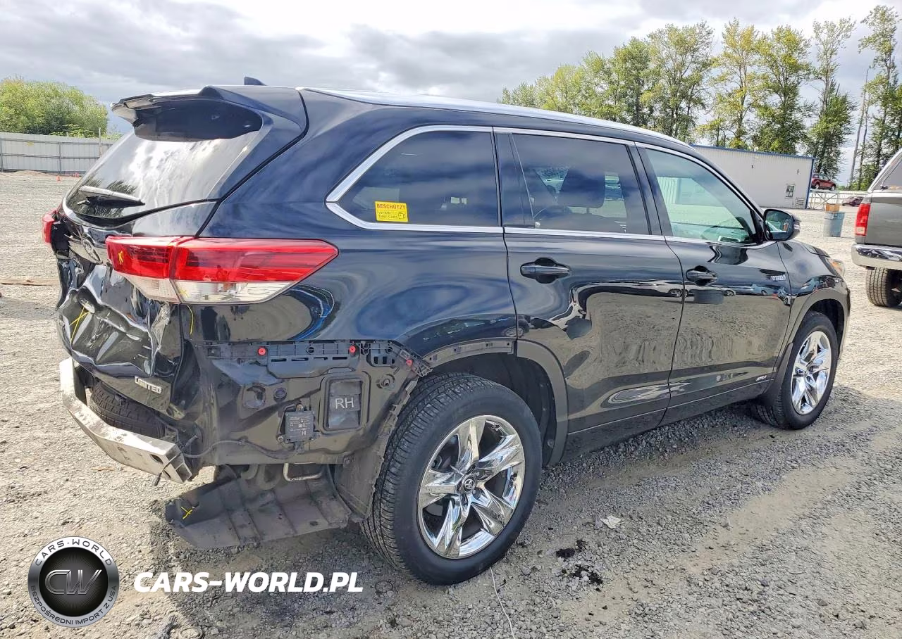 2018 Toyota Highlander Hybrid Limited Platinum VIN:5TDDGRFH3JS044894 - 3