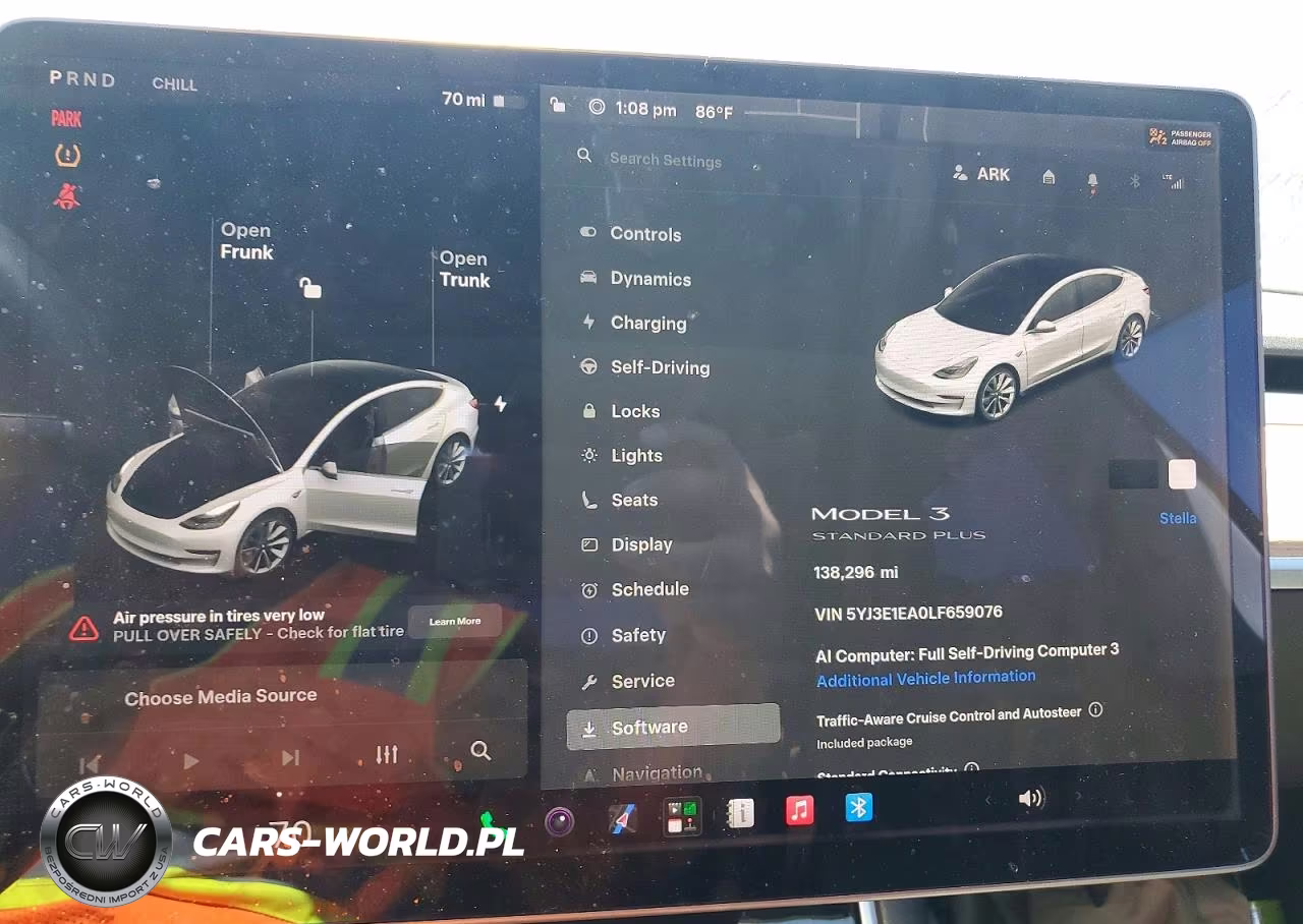2020 Tesla Model 3 VIN:5YJ3E1EA0LF659076 - 9