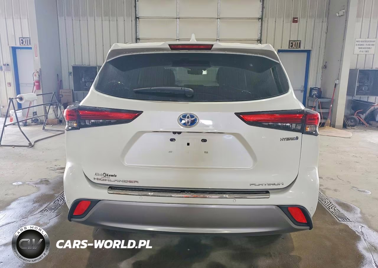 2021 Toyota Highlander Hybrid Platinum VIN:5TDEBRCH2MS051802 - 6