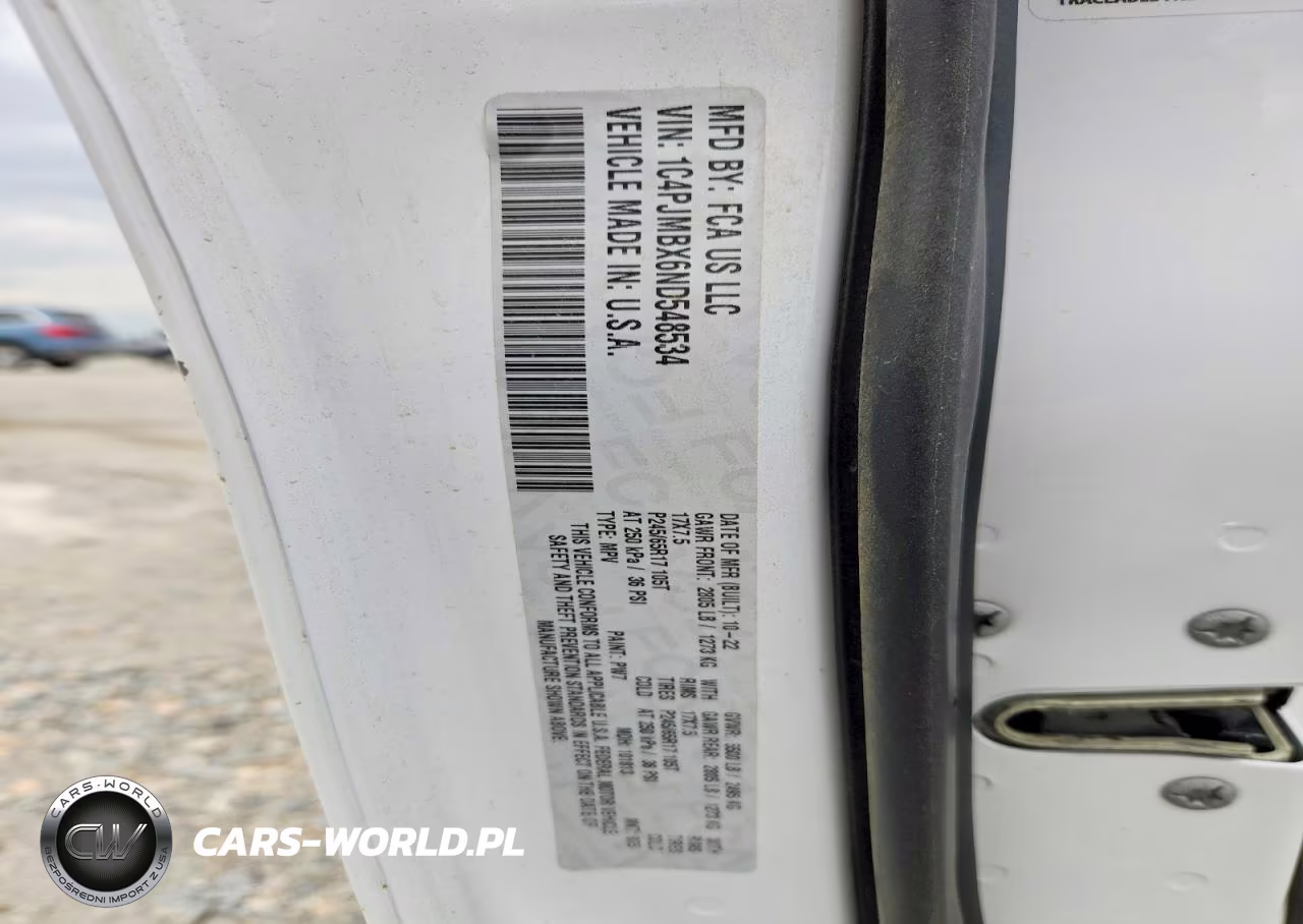 2022 Jeep Cherokee Trailhawk VIN:1C4PJMBX6ND548534 - 13