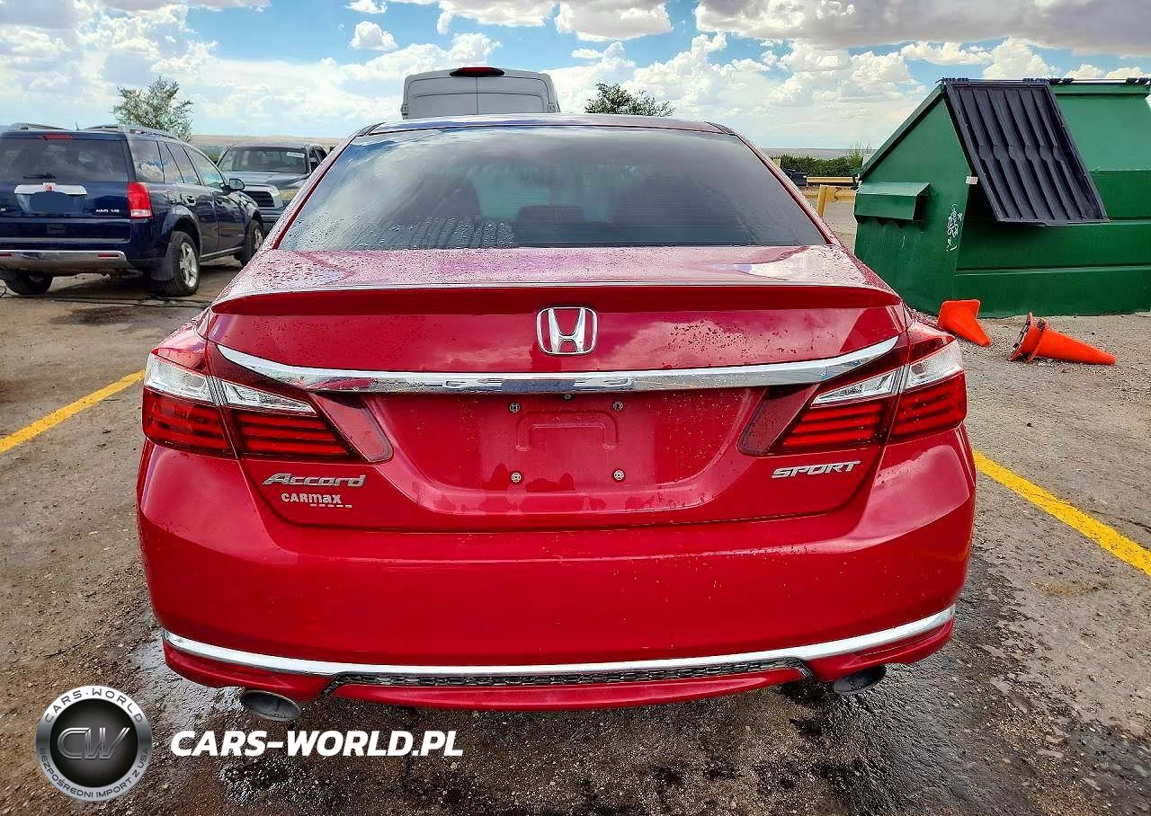 2017 Honda Accord Sport VIN:1HGCR2F59HA163156 - 6