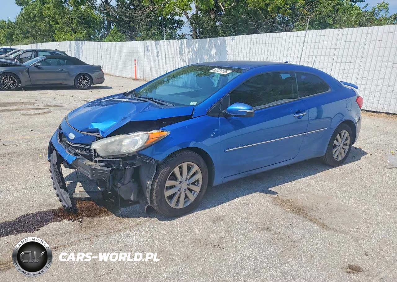 2014 Kia Forte Koup Ex VIN:KNAFX6A81E5175586 - 1