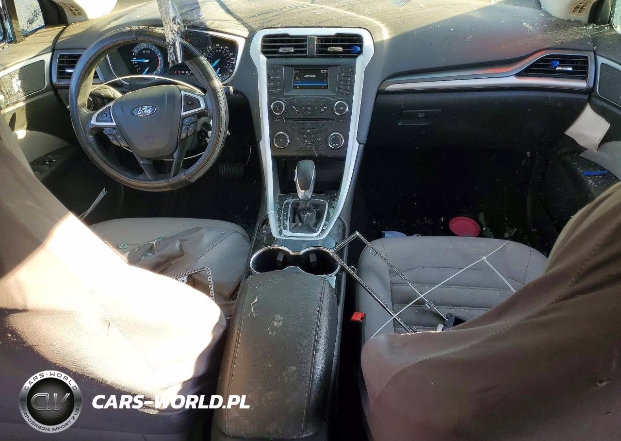 2014 Ford Fusion S VIN:3FA6P0G79ER393485 - 8