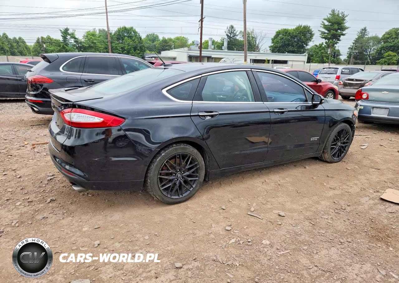 2016 Ford Fusion Titanium Phev VIN:3FA6P0SU6GR363263 - 3