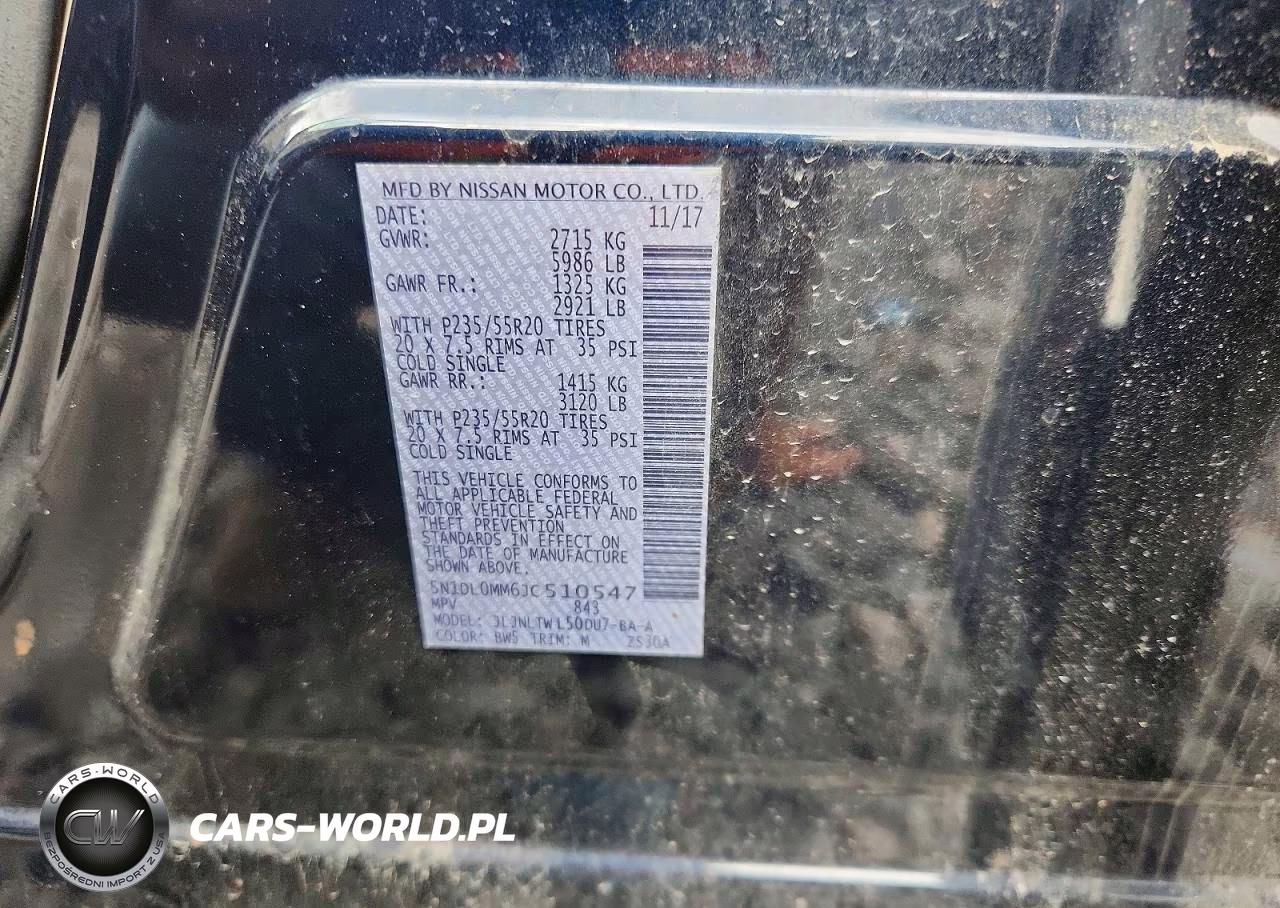 2018 Infiniti Qx60 Base VIN:5N1DL0MM6JC510547 - 12