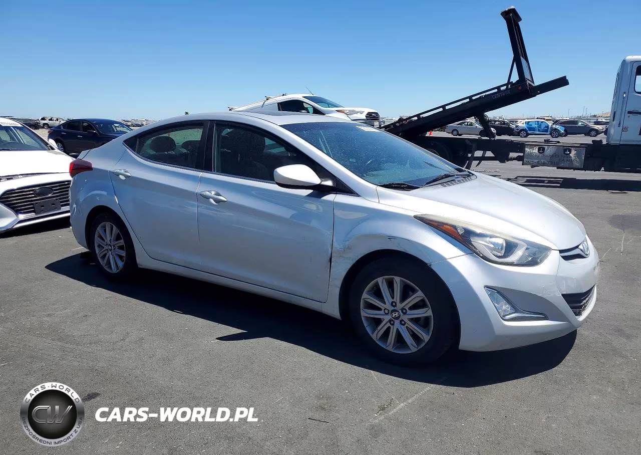 2015 Hyundai Elantra Se VIN:5NPDH4AE9FH547694 - 4