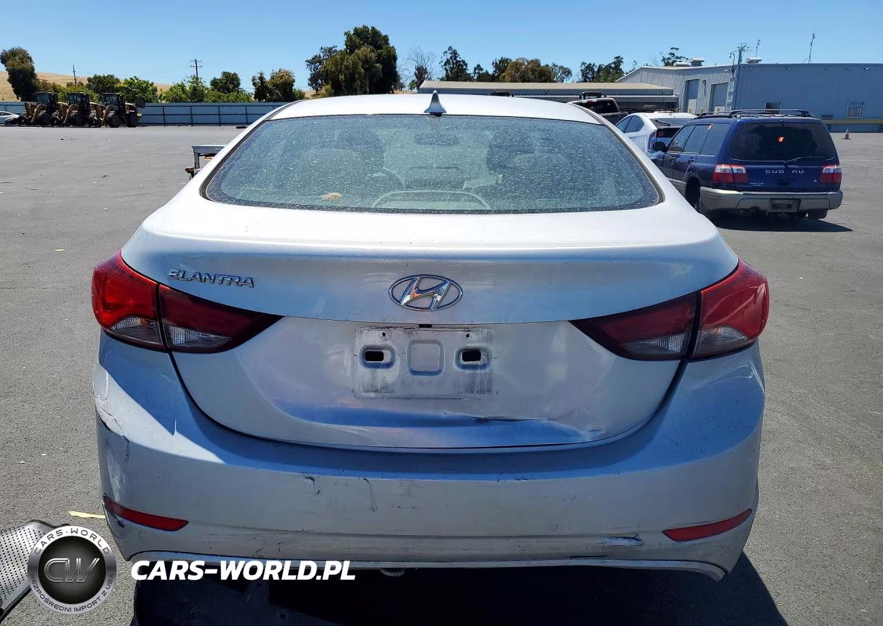 2015 Hyundai Elantra Se VIN:5NPDH4AE9FH547694 - 6