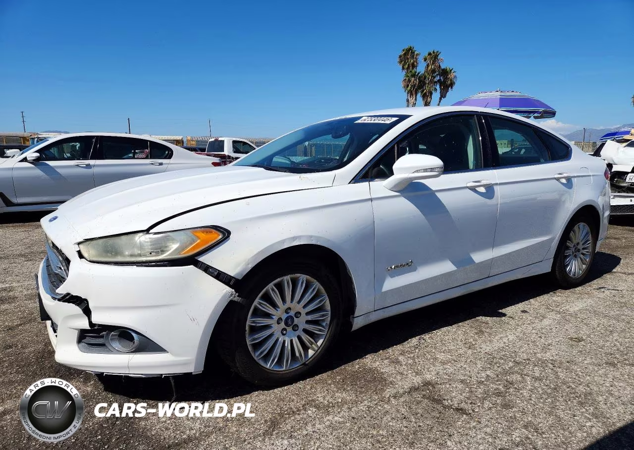 2013 Ford Fusion Se Hybrid