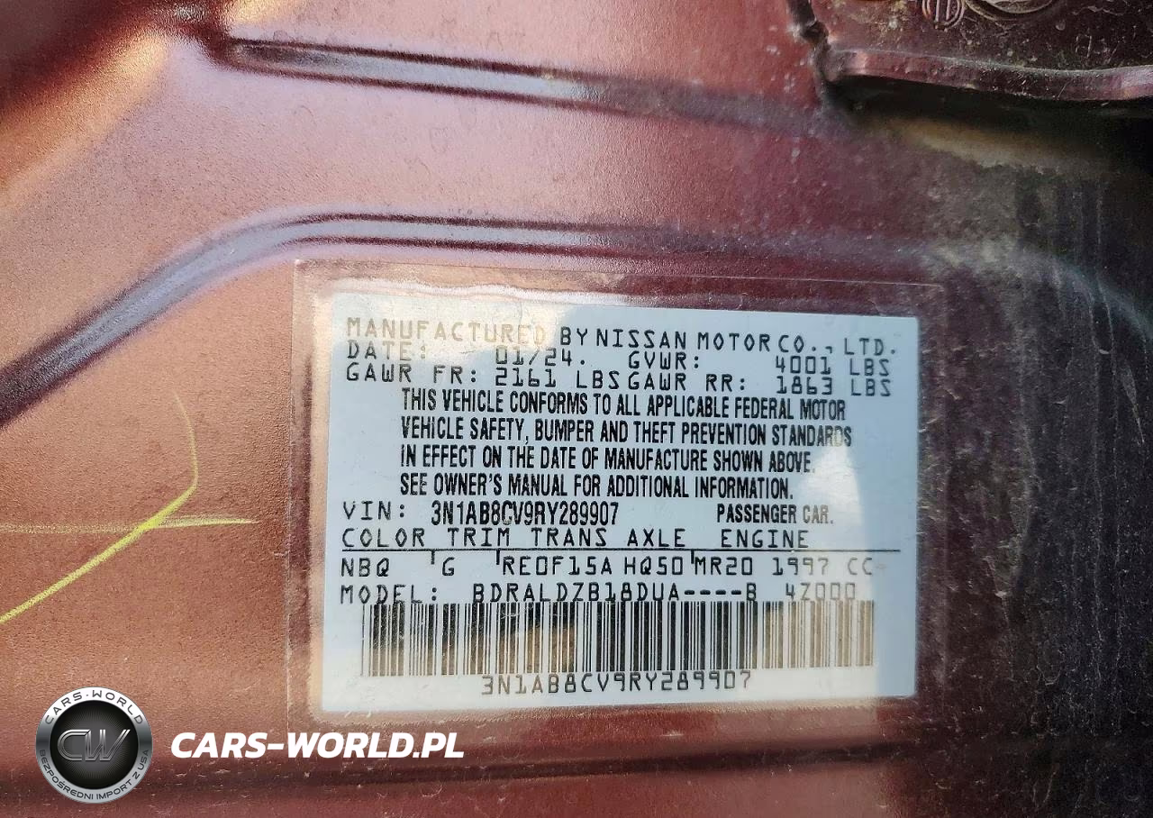 2024 Nissan Sentra Sv VIN:3N1AB8CV9RY289907 - 12