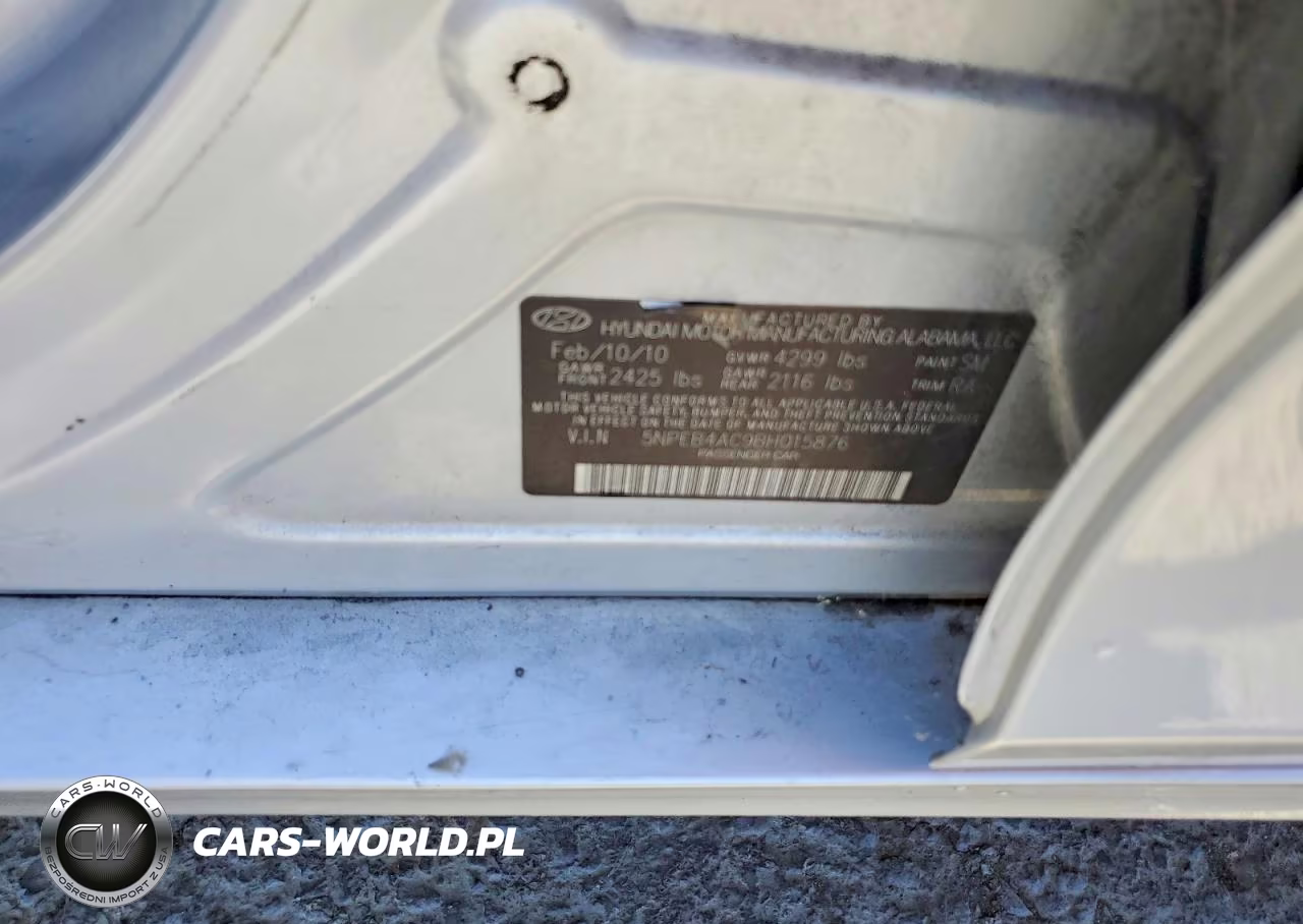 2011 Hyundai Sonata Gls VIN:5NPEB4AC9BH015876 - 12