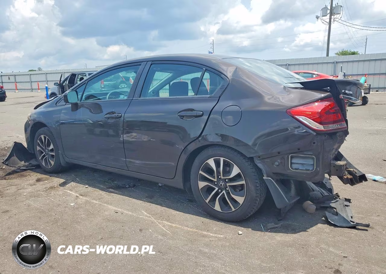 2014 Honda Civic Ex VIN:2HGFB2F86EH500696 - 2