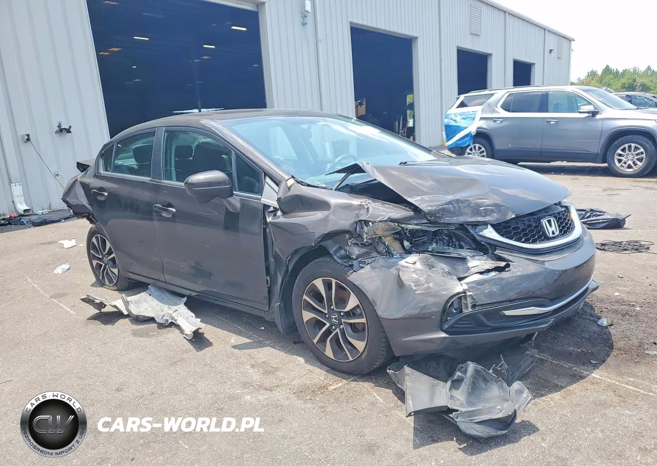 2014 Honda Civic Ex VIN:2HGFB2F86EH500696 - 4